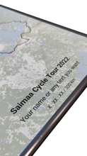 Load image into Gallery viewer, Saimaa Cycle Tour Maprides Poster